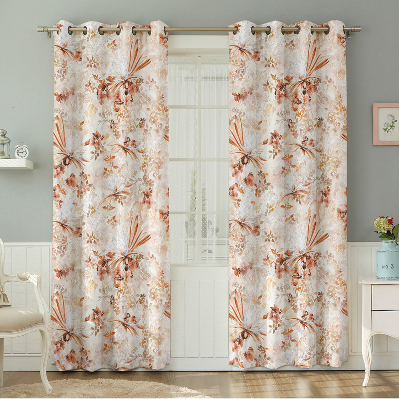 پرده نیروانا طرح  مدرن  مدل مخمل کد 4564 سایز 140×280 سانتی متر