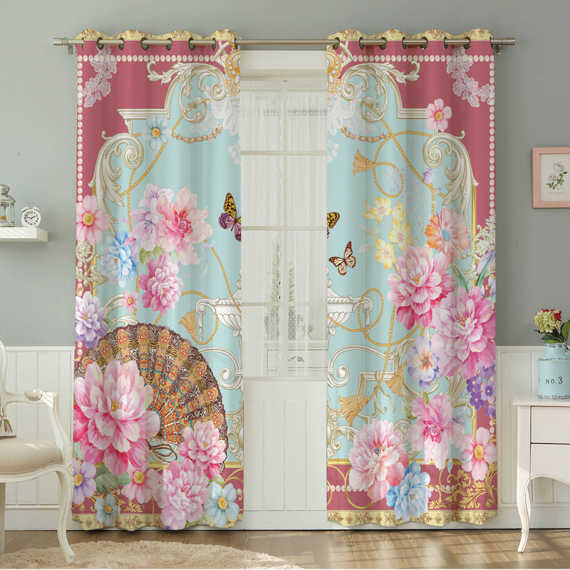 پرده نیروانا طرح مدرن  مدل مخمل کد 4565 سایز 140×280 سانتی متر