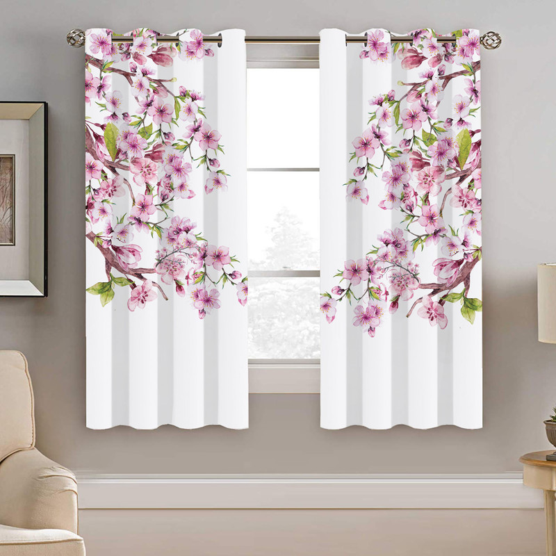 پرده نیروانا طرح گل مدل مخمل کد 4452 سایز 140×200 سانتی متر