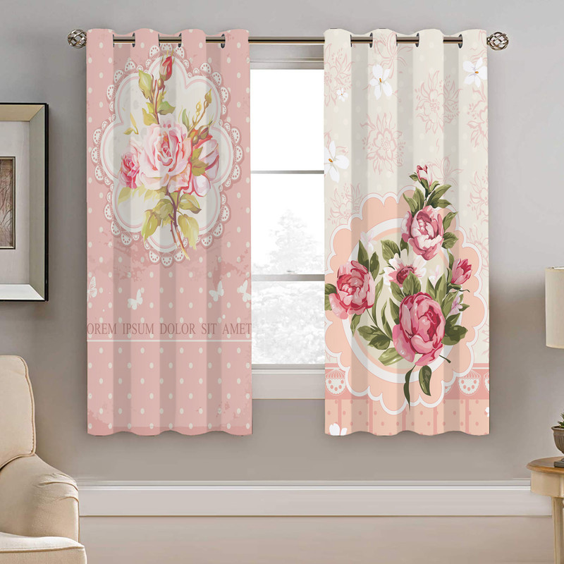 پرده نیروانا طرح سنتی مدل مخمل کد 4244  سایز 140×200 سانتی متر