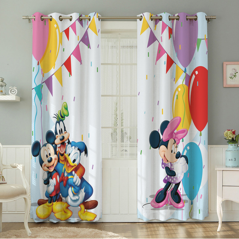 پرده نیروانا طرح کودک  مدل هازان کد 4845سایز 140×280 سانتی متر