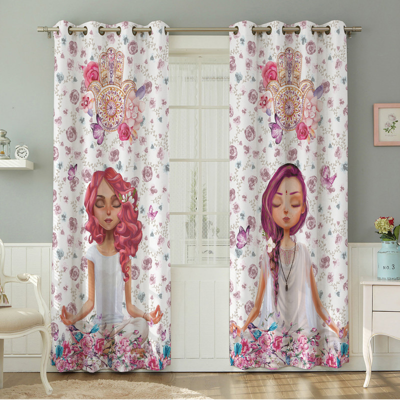 پرده نیروانا طرح مدرن  مدل هازان کد 4868سایز 140×280 سانتی متر