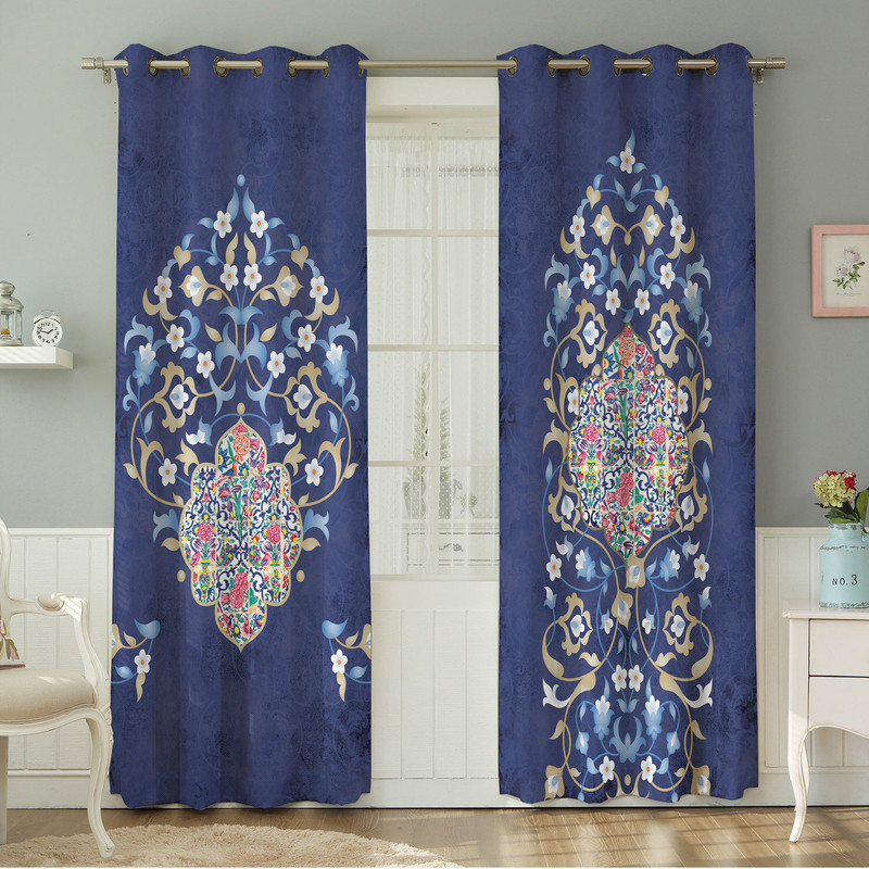 پرده نیروانا طرح   مدرن مدل مخمل کد 4912 سایز 140×280 سانتی متر