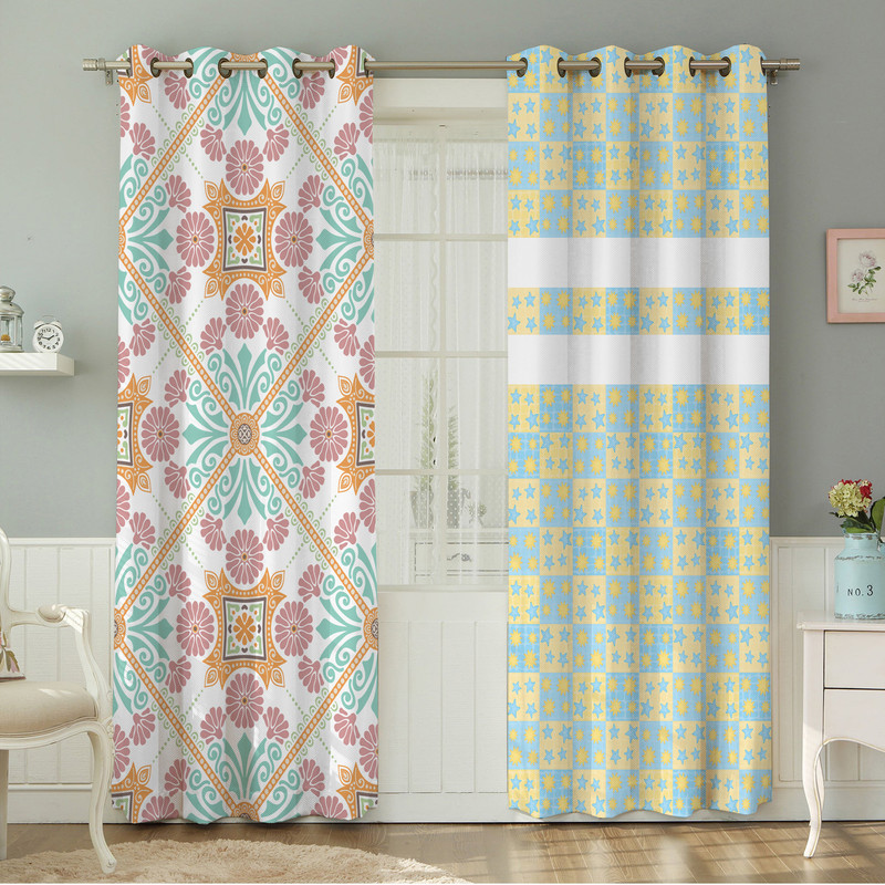 پرده نیروانا مدل مخمل کد 4230 سایز 140×280 سانتی متر