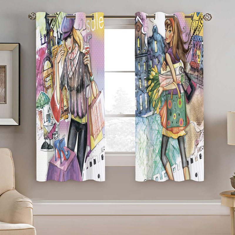 پرده نیروانا مدل pmk1656 سایز 190 × 140 سانتی متر