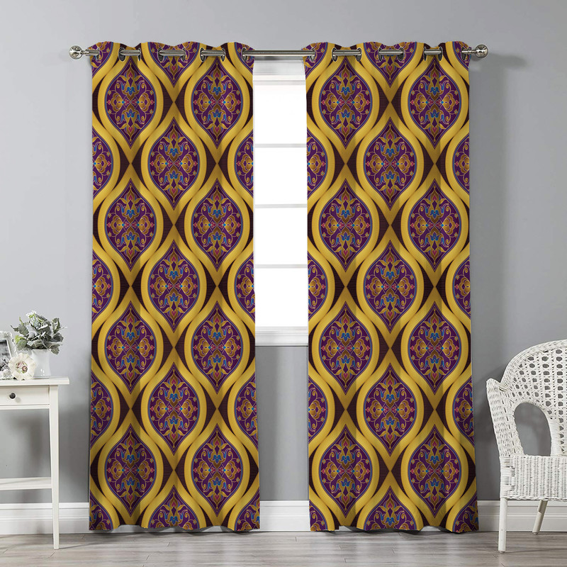 پرده نیروانا مدل pm1178 سایز 280 × 140 سانتی متر