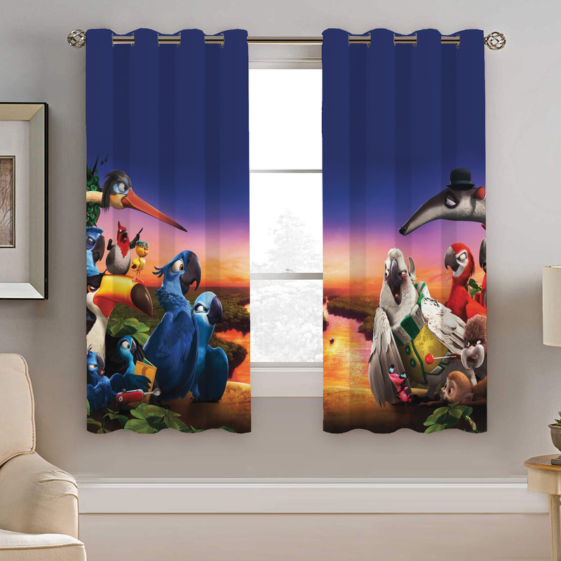 پرده نیروانا مدل pmk2329 سایز 190 × 140 سانتی متر