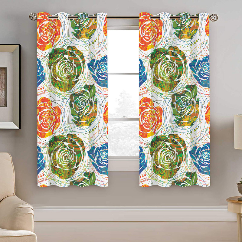 پرده نیروانا مدل pmk2543 سایز 190 × 140 سانتی متر