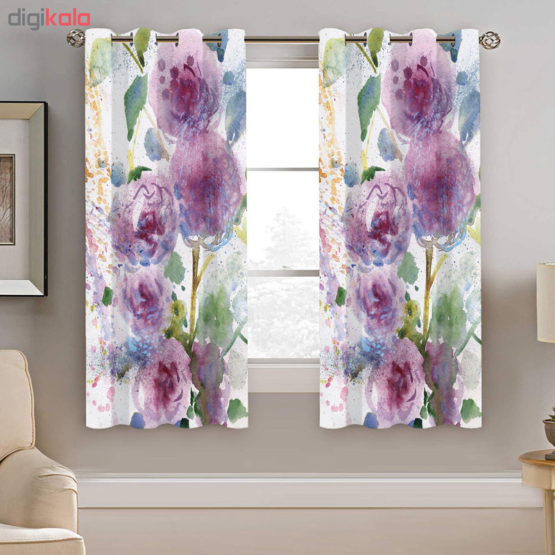 پرده نیروانا مدل plk1106 سایز 190 × 140 سانتی متر