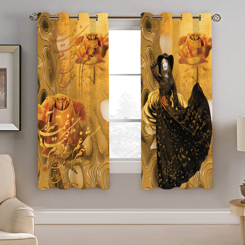 پرده نیروانا مدل plk2845 سایز 190 × 140 سانتی متر