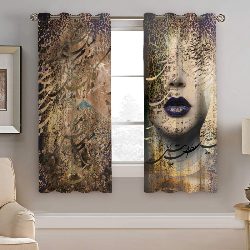 پرده نیروانا مدل plk2849 سایز 190 × 140 سانتی متر