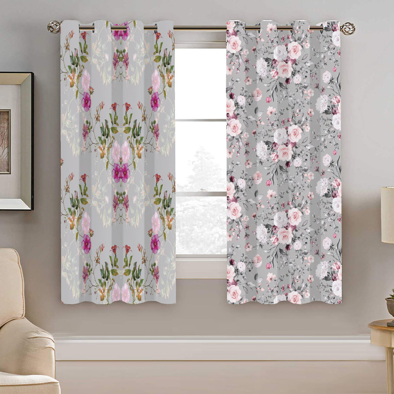 پرده نیروانا طرح سنتی مدل مخمل کد 4518 سایز 140×200 سانتی متر