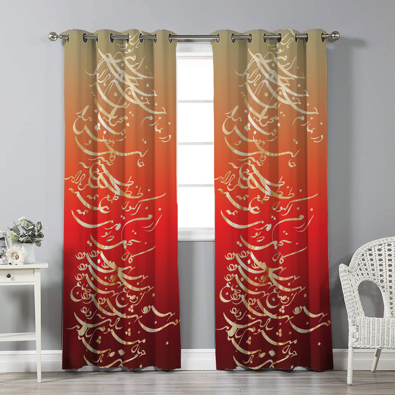 پرده نیروانا مدل pl1476 سایز 280 × 140 سانتی متر