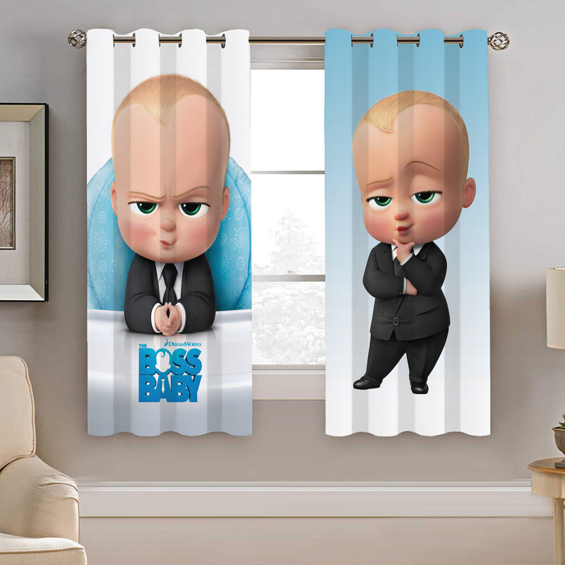 پرده نیروانا طرح بچه ریس کودک مدل هازان کد 8687 سایز 140×200 سانتی متر