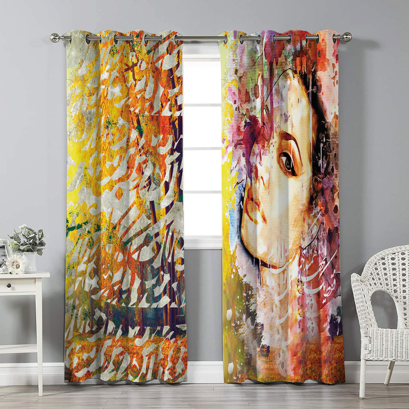 پرده نیروانا مدل pm1922 سایز 280 × 140 سانتی متر