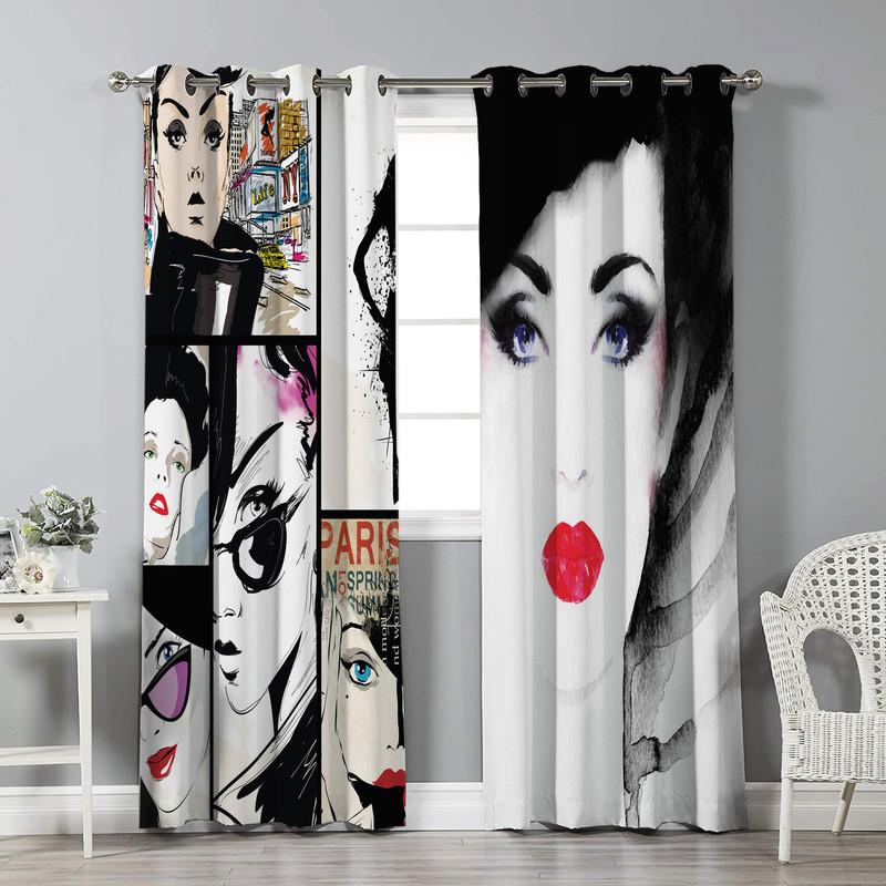 پرده نیروانا مدل pm1961 سایز 280 × 140 سانتی متر