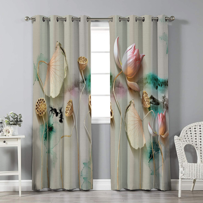 پرده نیروانا مدل pl1746 سایز 280 × 140 سانتی متر