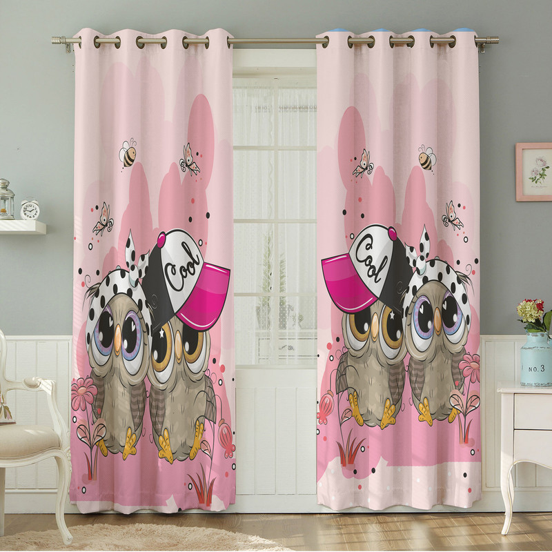 پرده نیروانا طرح   کودک مدل هازان کد 8258 سایز 140×280 سانتی متر