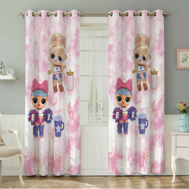 پرده نیروانا طرح کودک  مدل هازان کد 8310 سایز 140×280 سانتی متر