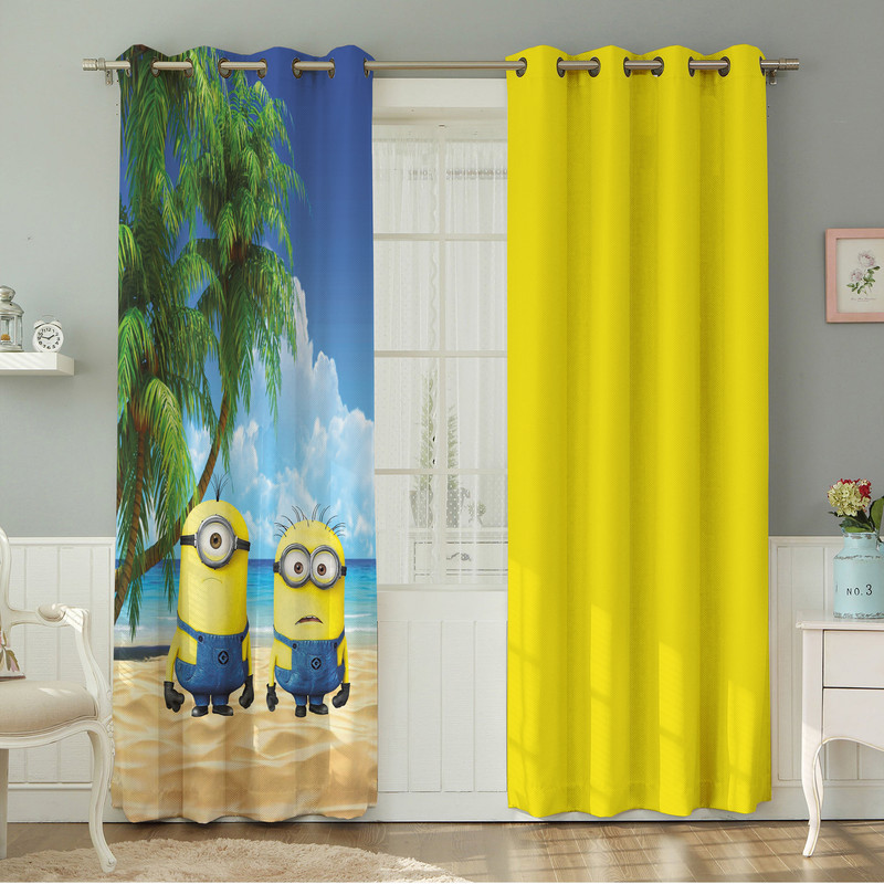 پرده نیروانا طرح کودک  مدل هازان کد 8342 سایز 140×280 سانتی متر