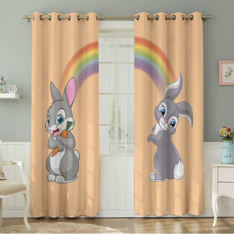 پرده نیروانا طرح   کودک مدل هازان کد 8189 سایز 140×280 سانتی متر