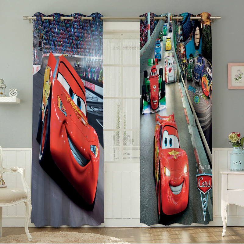 پرده نیروانا طرح کودک  مدل هازان کد 4154 سایز 140×280 سانتی متر