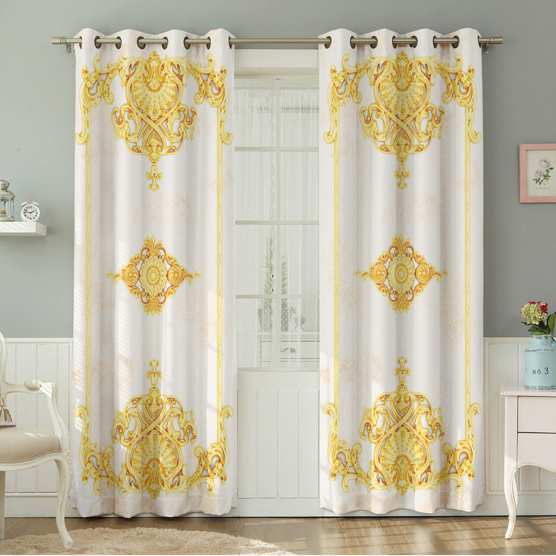 پرده نیروانا طرح  مدرن مدل هازان کد 8628 سایز 140×280 سانتی متر