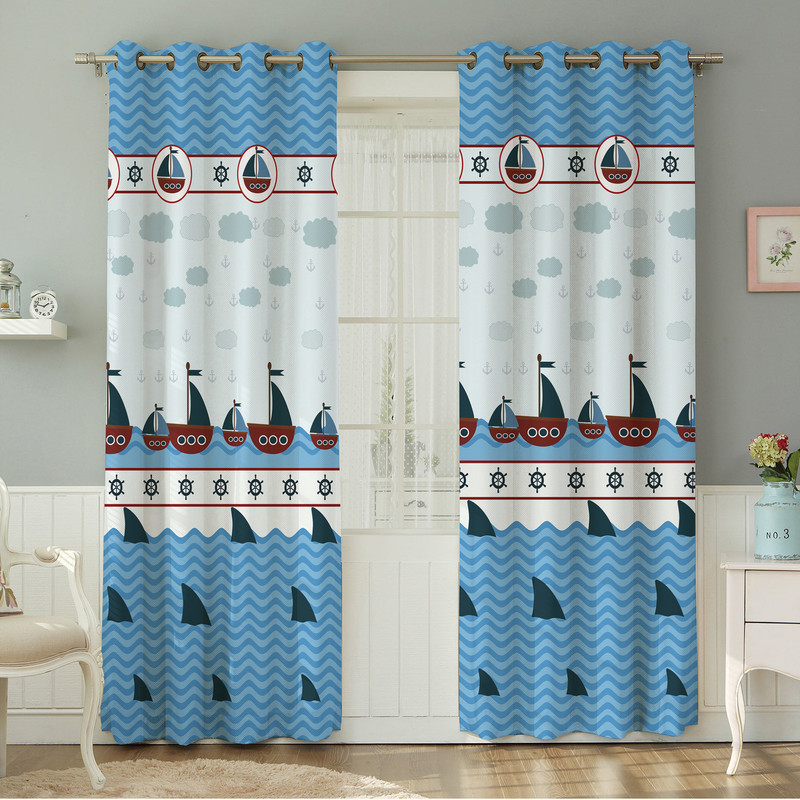 پرده نیروانا طرح مدرن مدل هازان کد 8817 سایز 140×280 سانتی متر