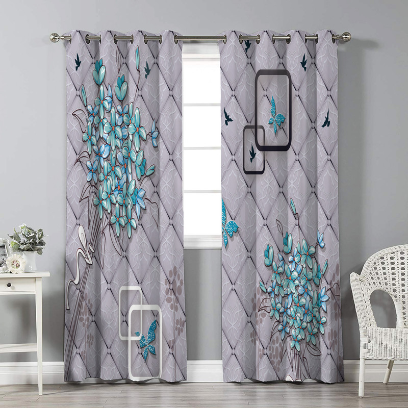 پرده نیروانا مدل pl2477 سایز 280 × 140 سانتی متر