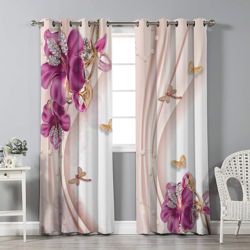 پرده نیروانا مدل pl2967 سایز 280 × 140 سانتی متر