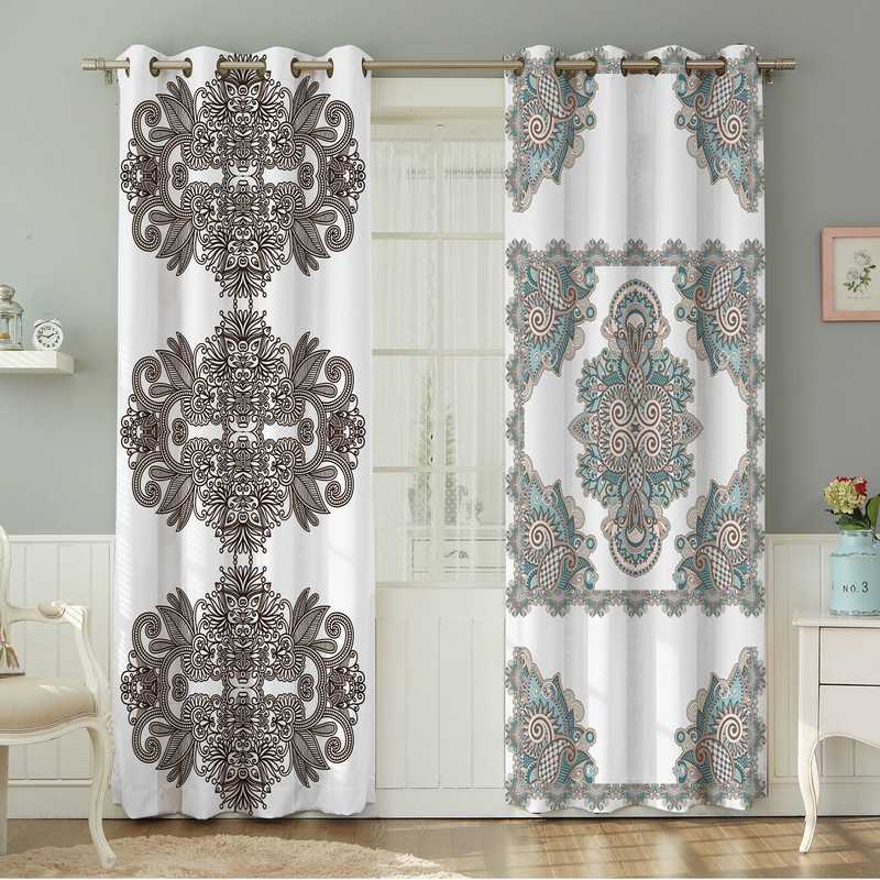 پرده نیروانا مدل مخمل کد 4040 سایز 140×280 سانتی متر