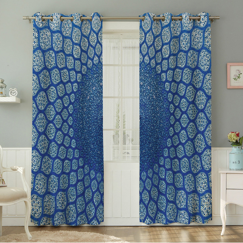 پرده نیروانا مدل مخمل کد 4018 سایز 140×280 سانتی متر