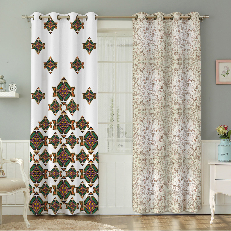 پرده نیروانا مدل مخمل کد 4019 سایز 140×280 سانتی متر