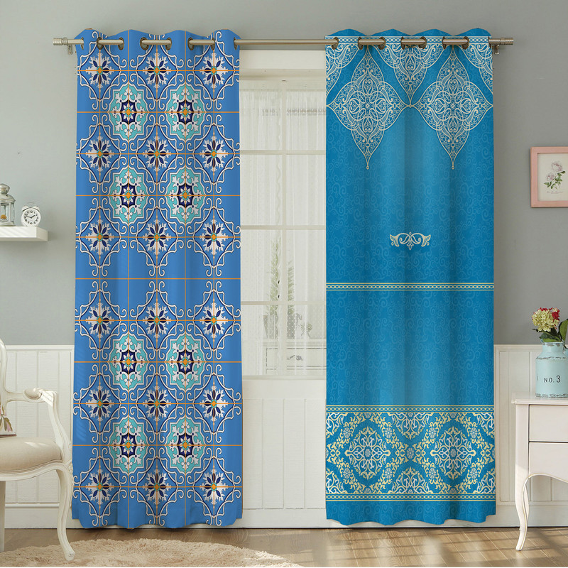 پرده نیروانا مدل مخمل کد 4037 سایز 140×280 سانتی متر