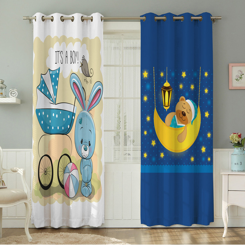 پرده نیروانا مدل مخمل کد 4122 سایز 140×280 سانتی متر