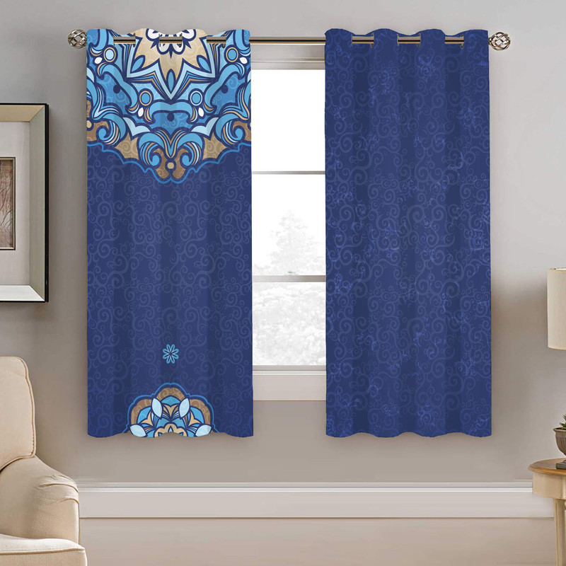 پرده نیروانا طرح مدرن مدل هازان کد 4905   سایز 140×200 سانتی متر