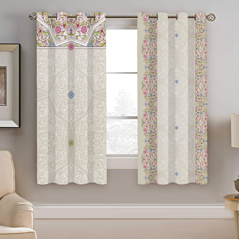 پرده نیروانا طرح مدرن  مدل هازان کد 4910 سایز 140×200 سانتی متر