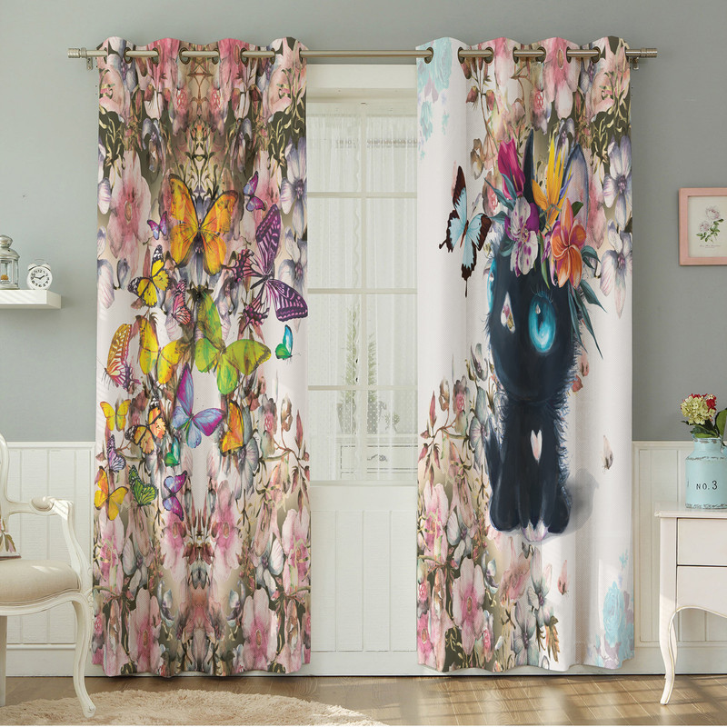 پرده نیروانا طرح کودک  مدل مخمل کد 8221 سایز 140×280 سانتی متر