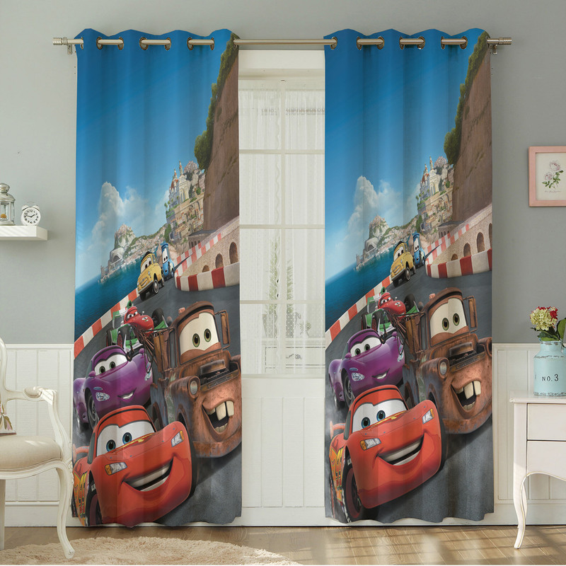 پرده نیروانا طرح   کودک مدل مخمل کد 8226 سایز 140×280 سانتی متر