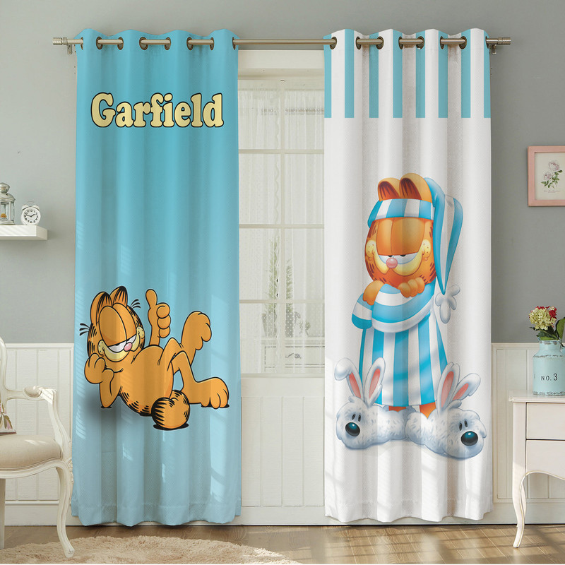 پرده نیروانا طرح کودک  مدل هازان کد 8143 سایز 140×280 سانتی متر