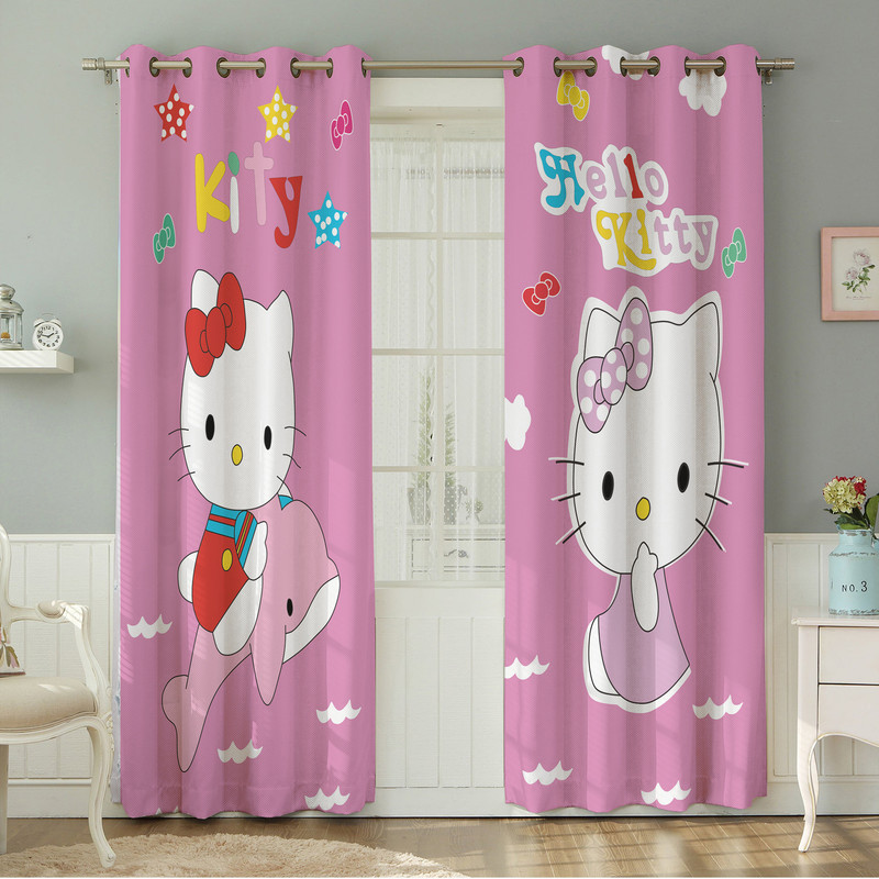 پرده نیروانا طرح   کودک مدل هازان کد 8198 سایز 140×280 سانتی متر