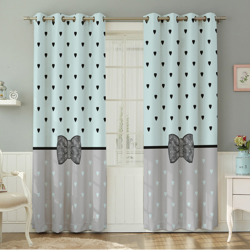 پرده نیروانا طرح کودک مدل هازان کد 8806 سایز 140×280 سانتی متر