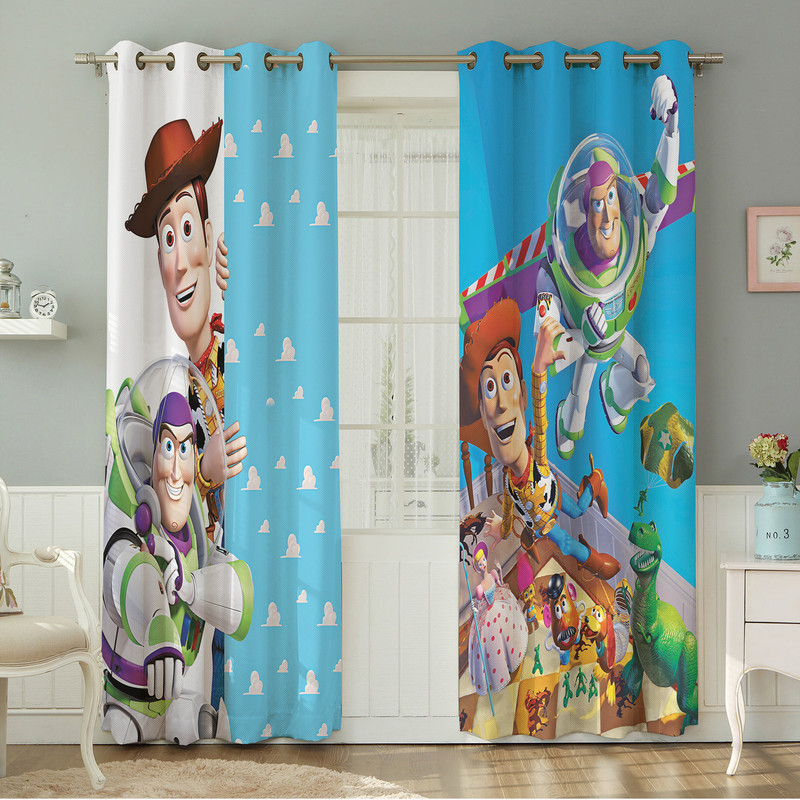 پرده نیروانا طرح کودک مدل هازان کد 8824 سایز 140×280 سانتی متر