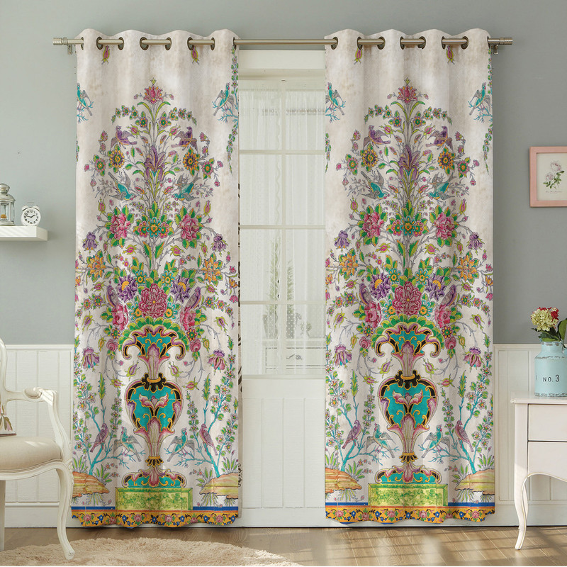 پرده نیروانا مدل هازان کد 4479 سایز 140×280 سانتی متر