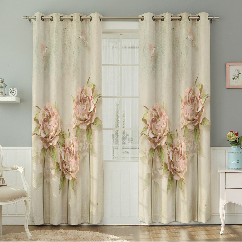 پرده نیروانا طرح مدرن  مدل هازان کد 8439 سایز 140×280 سانتی متر