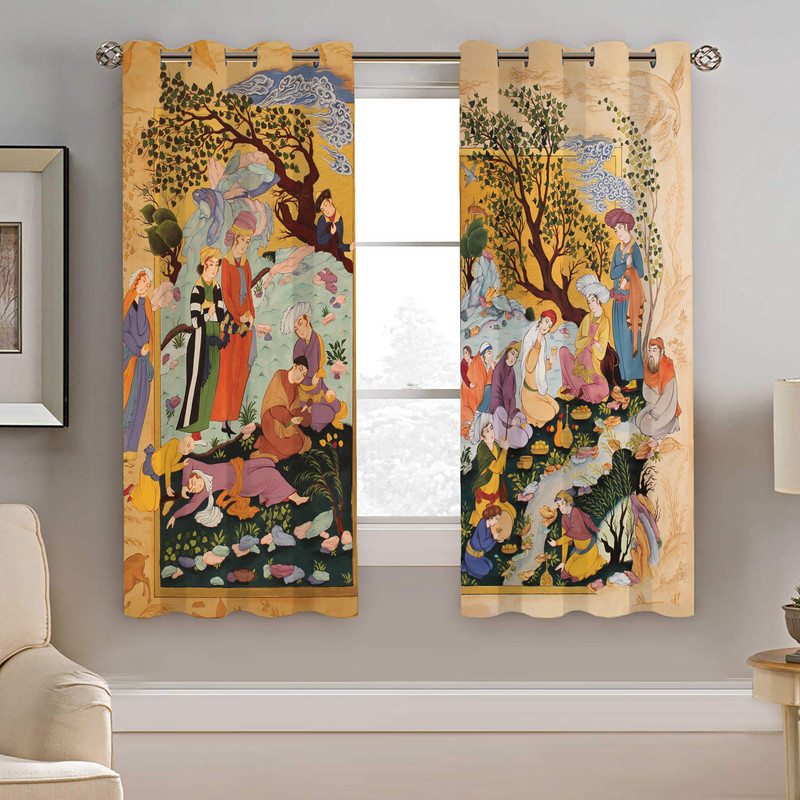 پرده نیروانا مدل plk2086 سایز 190 × 140 سانتی متر