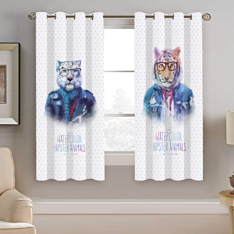 پرده نیروانا طرح  مدرن مدل هازان کد 4107      سایز 140×200 سانتی متر