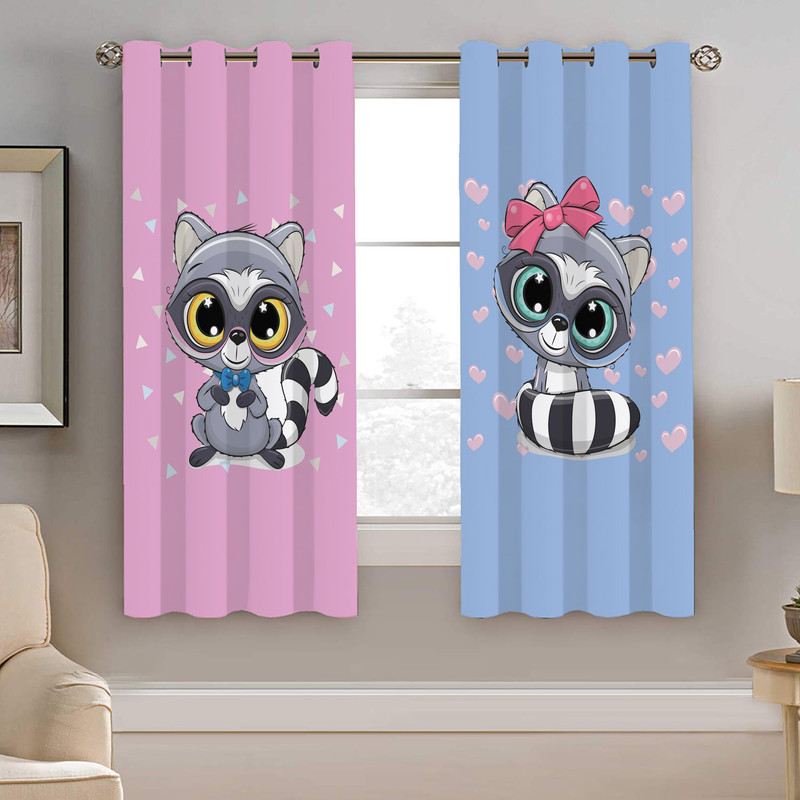 پرده نیروانا طرح کودک  مدل هازان کد 4110   سایز 140×200 سانتی متر