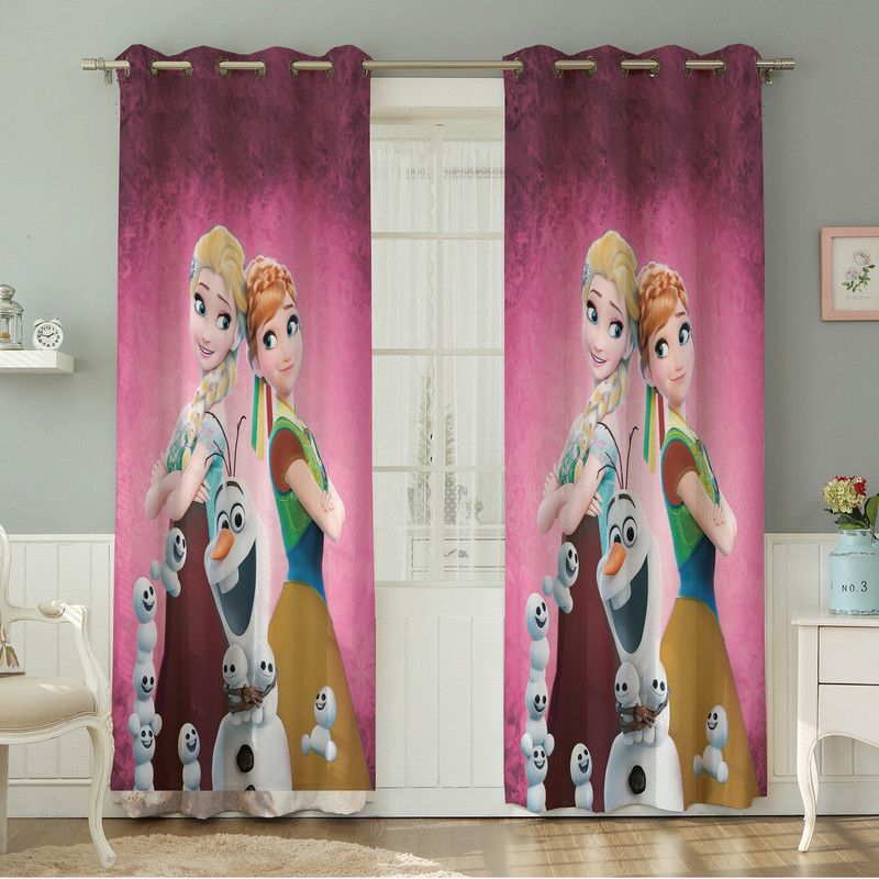 پرده نیروانا طرح کودک  مدل هازان کد 8373 سایز 140×280 سانتی متر