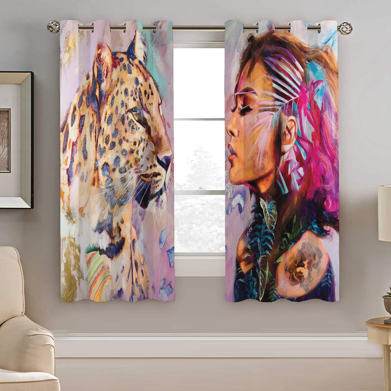 پرده نیروانا مدل pmk1782 سایز 190 × 140 سانتی متر